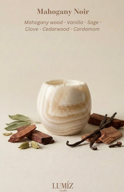 Refill Small Alabaster Candle