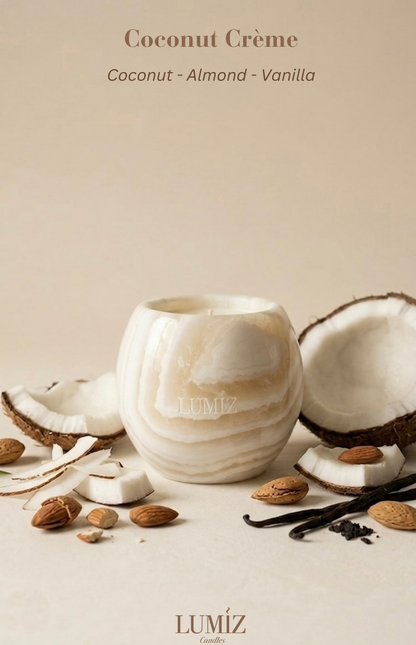 Refill Small Alabaster Candle