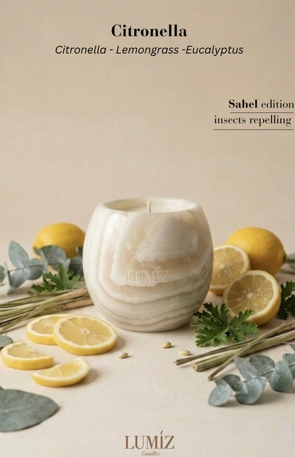 Refill Small Alabaster Candle