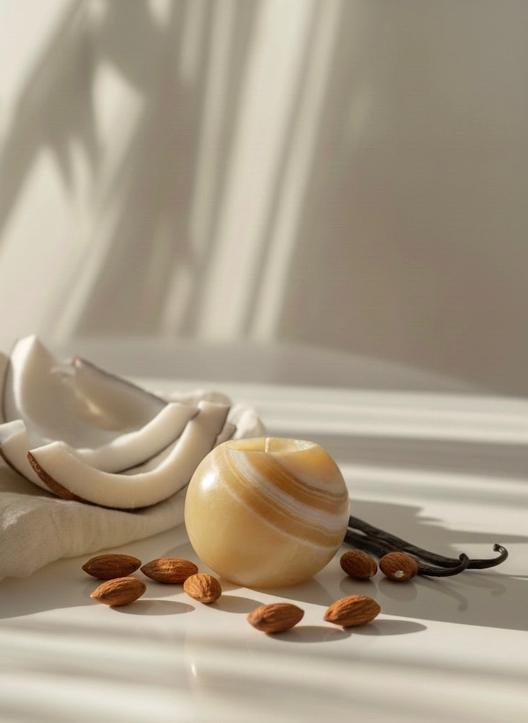 Refill Big Alabaster Candle