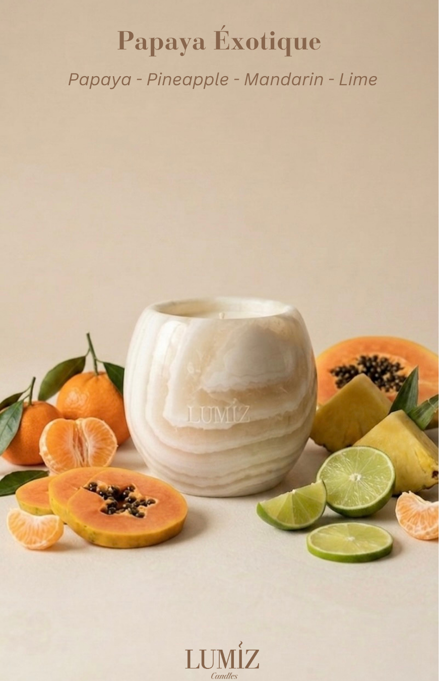 Refill Small Alabaster Candle