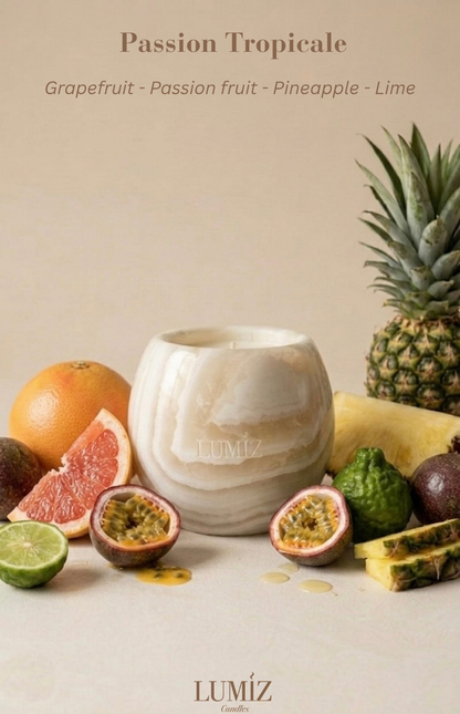 Refill Small Alabaster Candle