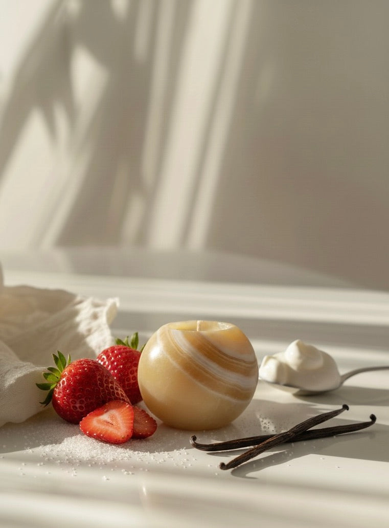 Refill Big Alabaster Candle