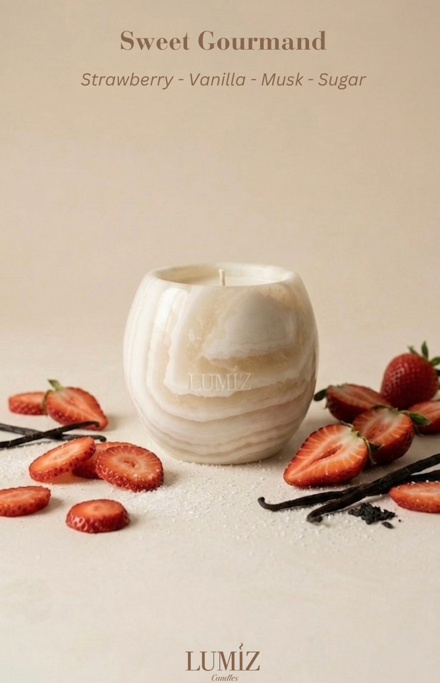 Refill Small Alabaster Candle