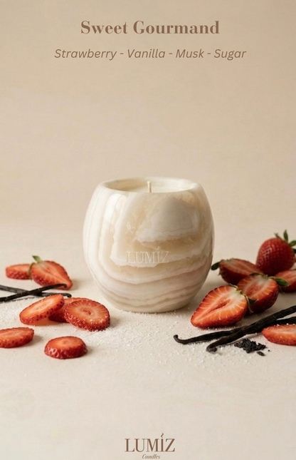 Refill Small Alabaster Candle